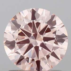 Diamantes Rosa Criados em Laboratório em Ouro Sólido 14K - Lapidação Brilhante Redonda Certificada IGI |   Sinônimo de Romance Direto da Fábrica - Product Image 1