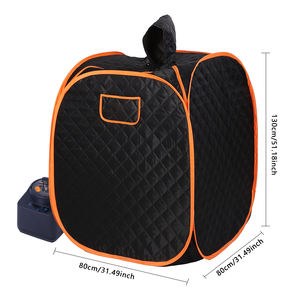 Sauna vapeur portable carré pour salon familial, idéal pour la relaxation et le bien-être, à prix abordable - Product Image 2