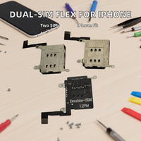 Eingebauter DB-Dual-SIM-Kartensteckplatz mit Flex-Bar-Design für Einzel- und Dual-SIM-Karten, kompatibel mit den Serien 12-13-14-15-16