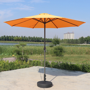 Sombrilla de <span class=keywords><strong>Patio</strong></span> para exteriores grande de primera calidad, sombrilla de jardín de diseño moderno, sombrilla duradera plegable, tela impermeable, muebles de exterior - Product Image 1