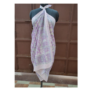 Indonesia Style Women's Beach <b>Sarongs</b> Fabric and Cotton Printed Beachwear Adults' Pareo <b>Sarongs</b>-Girls' Swimwears Wholesale - Product Image 4