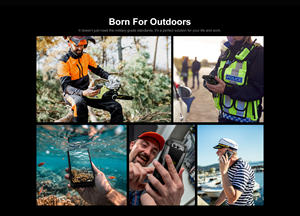 <span class=keywords><strong>Smartphone</strong></span> robuste <span class=keywords><strong>professionnel</strong></span> Fossibot F106Pro avec batterie de 12000 mAh, vision nocturne 20MP et grand haut-parleur NFC - Product Image 6