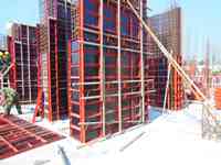 Paneles de Acero para Encofrado de Muros de Construcción de Alta Resistencia, Sistema de Moldes Euro Inclinables para Hormigón, Instalación Rápida
