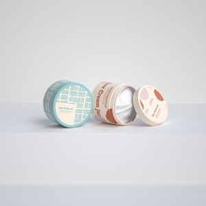 Double Wall <b>Aluminum</b> Premium Tin <b>Container</b> Screw Cap Custom Logo Refillable Cosmetic Packaging for Food Grade Use Recycled - Product Image 5