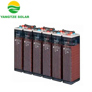 20 ans de travail vie solaire tubulaire gel batterie 2V 2000Ah opzs