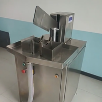 Machine automatique pour extraire le jus de noix de coco frais jeune équipement de coupe de moitié de noix de coco