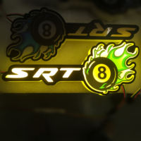 Logo de voiture 3D LED RGBW BRAD pour JAGUARSIGN – Enseigne lumineuse pour SUV – Vente en gros