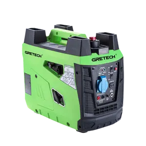 GRETECH JL112080 inverter portabel, generator inverter portabel mini 220 w berkemah sunyi, luar ruangan universal 1500 v