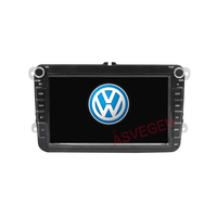 Nouvel écran Android de voiture de 8 pouces, lecteur DVD vidéo pour vw, lecteur universel de Navigation GPS