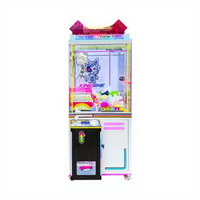 Machine à griffes commerciale série Push-Push-Win entièrement transparente pour un joueur, équipement de jeu d'arcade à monnayeur