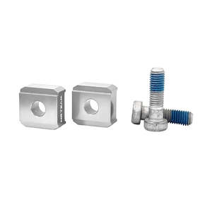 Beta Grey 22mm diamètre pièces de moto guidon Riser Kit sac en alliage d'aluminium emballé - Product Image 1