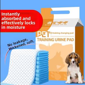 Toptan tek kullanımlık Pet bezi kalınlaşmış koku giderici köpek emici pedleri Premium kalite - Product Image 4