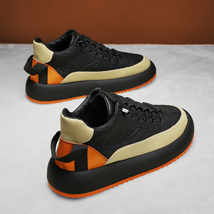 รองเท้าผ้าใบลำลองสำหรับผู้ชายสไตล์เดินทนทานระบายอากาศได้ดีสไตล์ใหม่ zapatillas deportivas OEM/ODM - Product Image 6