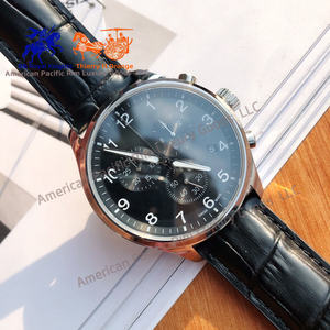 Montre de qualité supérieure 5A, sport et loisirs, simple, quartz, acier inoxydable, cristal saphir, étanche 100m, trois cadrans lumineux - Product Image 2