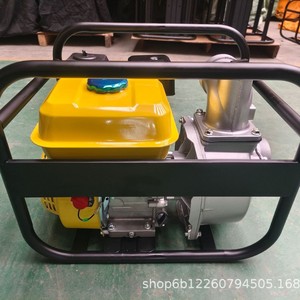 Bomba de agua a gasolina SUNHOO de 3 pulgadas WP20, autocebante, portátil de aluminio, para riego agrícola y estanques de peces - Product Image 3