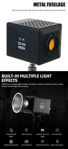 W40B High Color Rendering (CRI96) Lampe de photographie LED à main-40W haute puissance, avec télécommande, portable et rechargeable - Product Image 2