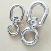 Connecteur pivotant de type UE en acier inoxydable 316, mâchoire pivotante et mâchoire