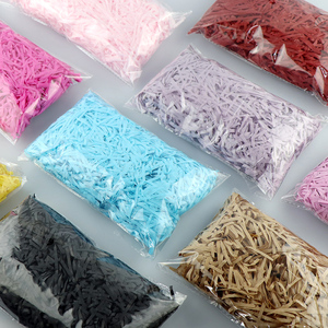 Regular Paper Shreds100g Crumpled Cut Paper Shreds Fillers Packaging Grass Colored Shredded Paper
