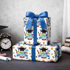 White color printed graduation season gift wrapping <b>paper</b> customizable gift wrapping <b>paper</b> graduation gift wrapping <b>paper</b> - Product Image 5