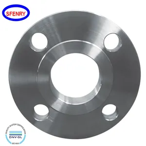 Sfenry Forged ASME B16.5 Rating 150LB 300LB 600LB Flat Face A105 Carbon Steel Plate Flange