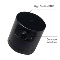 JY-FFIOS10 10mm Transmittance Integrating Sphere 99% PTFE 200-2500nm SMA905 Port for Solid Powder Haze Laser Power Measurement