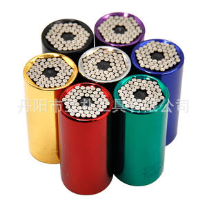 Juego de Llaves de Tubo Hexagonales de Colores, 1/2 Pulgada, Cromadas, de Acero al Cromo Vanadio, Herramientas de Reparación Automotriz e Industrial - Product Image 2