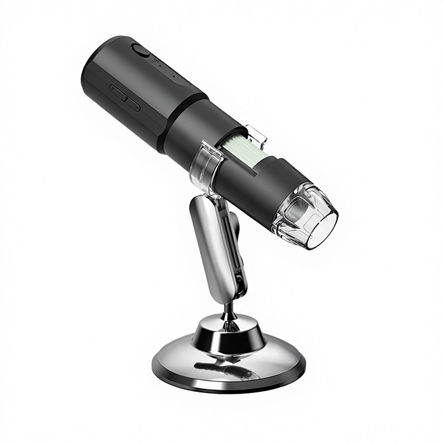Wireless Digital Microscope 1000X Magnification WiFi Portable Handheld Microscope with Adjustable Stand HD USB Microscope Camera