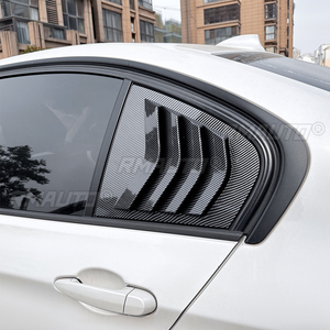 Rear <b>Window</b> Louvers Quarter Panel Side Vent Cover Sun <b>Shades</b> Sticker for BMW 3-Series F30 2013-2018 Car Accessories - Product Image 5