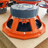 Haut-parleur de subwoofer passif professionnel de 18 pouces, 6000 W de puissance élevée, double aimant, bobine vocale de 280 mm (5 pouces), impédance de 8 ohms