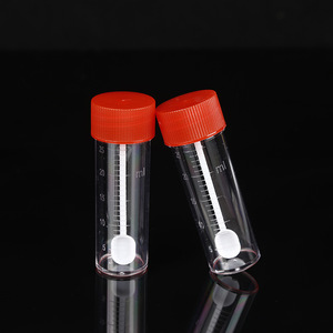 Vial de muestra Nokang de 25 ml graduado con tapa para recolección de orina - Product Image 2