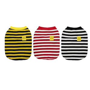 Felpa con cappuccio in pile per cani a strisce per abbigliamento per animali domestici fornita in fabbrica in cina per <span class=keywords><strong>Bulldog</strong></span> <span class=keywords><strong>francese</strong></span> - Product Image 5