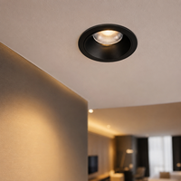 Downlight LED encastré personnalisable OEM ODM IP20 3000K-6000K avec boîtier en aluminium pour l'éclairage des salles d'exposition et des showrooms