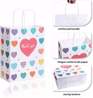 Sacs en papier kraft imprimés en couleur avec logo personnalisé de qualité supérieure avec poignées Sacs en papier d'emballage de qualité supérieure