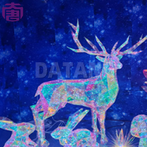 Luces LED de Navidad con Forma de Ciervo, Modernas y de Lujo, con Colores Personalizables para Decoración de Parques y Centros Comerciales, Venta al Por Mayor de Fábrica - Product Image 3