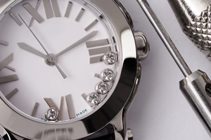 <span class=keywords><strong>Montre</strong></span> mécanique à quartz étanche de <span class=keywords><strong>luxe</strong></span> pour hommes et femmes, Happy 5 Rolling Jewelry, Chopardes - Product Image 2