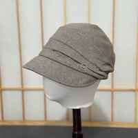 Gorra Ecuestre Plisada de Algodón y Lino 2026, Visera Plana, Ligera, Transpirable, Estilo Retro, para Mujer, Primavera/Verano