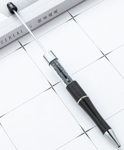 Bolígrafo de tubo de aire con cuentas DIY al por mayor, nuevo bolígrafo de cuentas hecho a mano, bolígrafo de tubo de aire de plástico con cuentas, regalos - Product Image 5