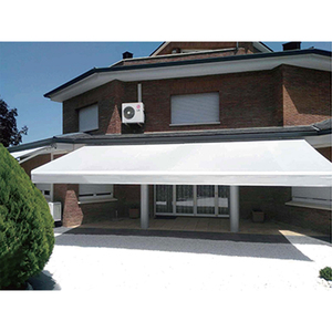 Pergola de terrasse rétractable motorisée de style moderne avec toit électrique en PVC et structure en alliage d'aluminium, auvent rétractable - Product Image 3