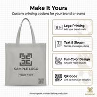 Sac non tissé de haute qualité, écologique, recyclable, pour salons professionnels, conférences, séminaires, zones promotionnelles, football