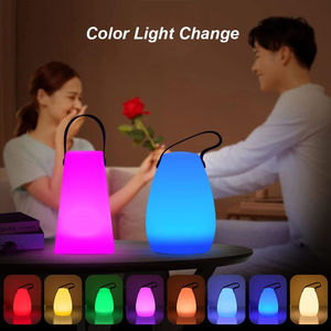 Lampe de camping LED portable rechargeable, lumière blanche chaude, alimentée par USB, lanterne de jardin extérieure - Product Image 4