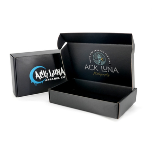 Katlanır kutu siyah oluklu ambalaj kutusu ayakkabı ambalaj biyobozunur posta gönderim kutusu 10 + yıl ambalaj deneyimi - Product Image 5