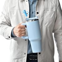 Housses de paille pour gobelet Stanley 40 oz 30 oz Garnitures de paille en silicone pour coupe Stanley