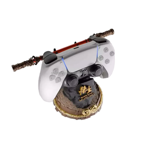 Soporte para Gamepad de resina Black Myth Wukong para // y soporte de exhibición para teléfono móvil con diseño de garrote <span class=keywords><strong>dorado</strong></span> para jugadores - Product Image 3