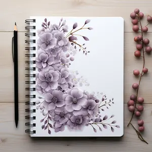 Wholesale Soft Plastic Pp Cover A4 Hardcover Spiral Notebook