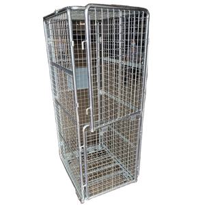 YOUGU 1000KG Kapasiteli Profesyonel Özelleştirilebilir Büyük Ağır Hizmet Tipi Çelik Depolama Katlanabilir Rulo Konteyner Arabası Kafesi - Product Image 2