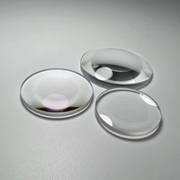Lentille convexe Plano en verre optique de taille personnalisée lentille de collimateur à revêtement EFL AR asphérique lentille en verre optique