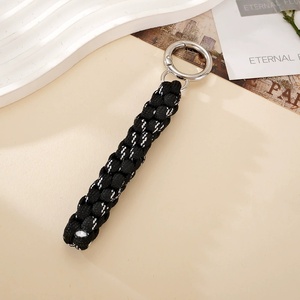 Customized Macrame Colorful Braided Strap Handmade <b>Bag</b> <b>Charms</b> Women Clothing Accessories Summer Holiday Girls Car Key Chain - Product Image 6