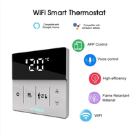 Termostato Inteligente Programable HY609, Sensor NTC de Alta Precisión, Control por Aplicación WiFi para Caldera de Gas y Calefacción por Suelo Radiante