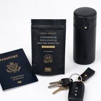 Thé Blanc Frais Minweng Travel Edition au Polygonatum Sibiricum Shoumei 5g*10 Sachets – Boisson Bien-être Adaptogène et Nourrissante à Base de Plantes