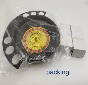 Ensemble de <span class=keywords><strong>roulette</strong></span> de fête pour machine de casino avec 6 verres <span class=keywords><strong>à</strong></span> shot, jeu de <span class=keywords><strong>roulette</strong></span> <span class=keywords><strong>à</strong></span> boire, jeu de société de <span class=keywords><strong>roulette</strong></span> de style casino - Product Image 4